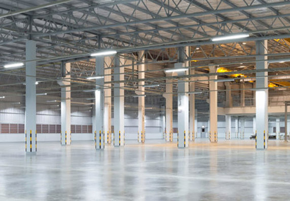 polished concrete flooring warehouse